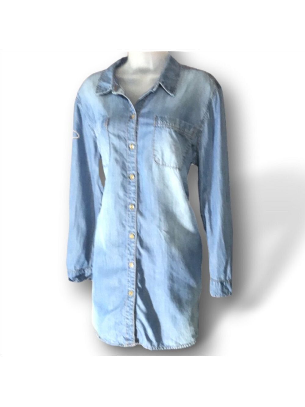 Chico's Blue Denim Women's Top